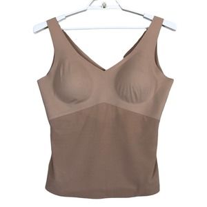 HoneyLove Womens 2X Tank Shapewear In Tan
